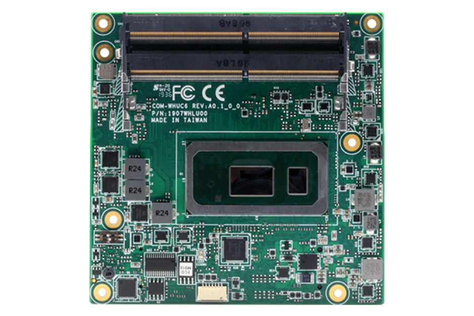 Процессорный модуль COM-WHUC6 в форм-факторе COM Express Compact Type 6 от Aaeon