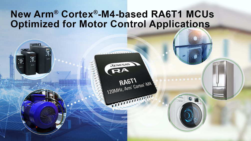 RA6T1 MCU Group for Motor Control